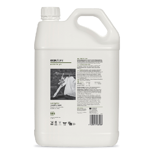 [LLE5] Eucalyptus Laundry Liquid 5-Litre (case of 4)